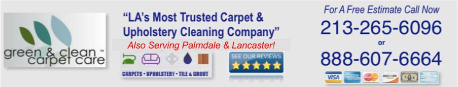 Carpet And Upholstery Cleaning Services in Palmdale and Lancaster, CA.